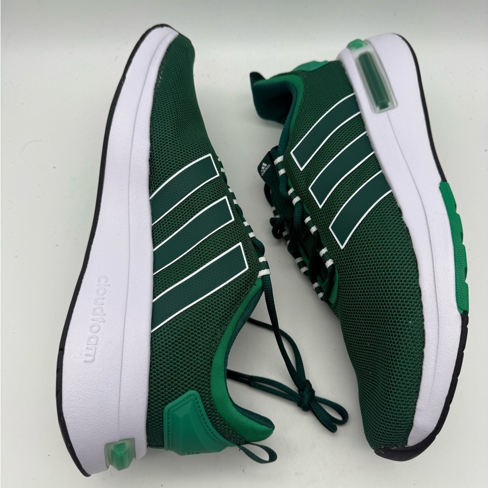 BRAND NEW Adidas Racer TR23 Green Sneakers JP5301 Size 11 - Picture 5 of 7